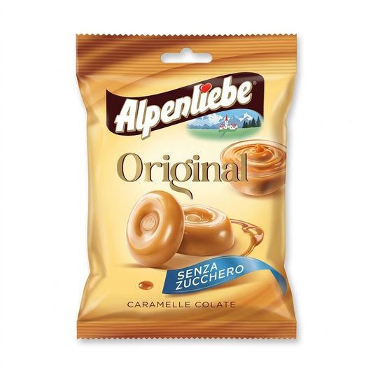Alpenliebe Original Sugar Free Caramel Candies 80g Italy
