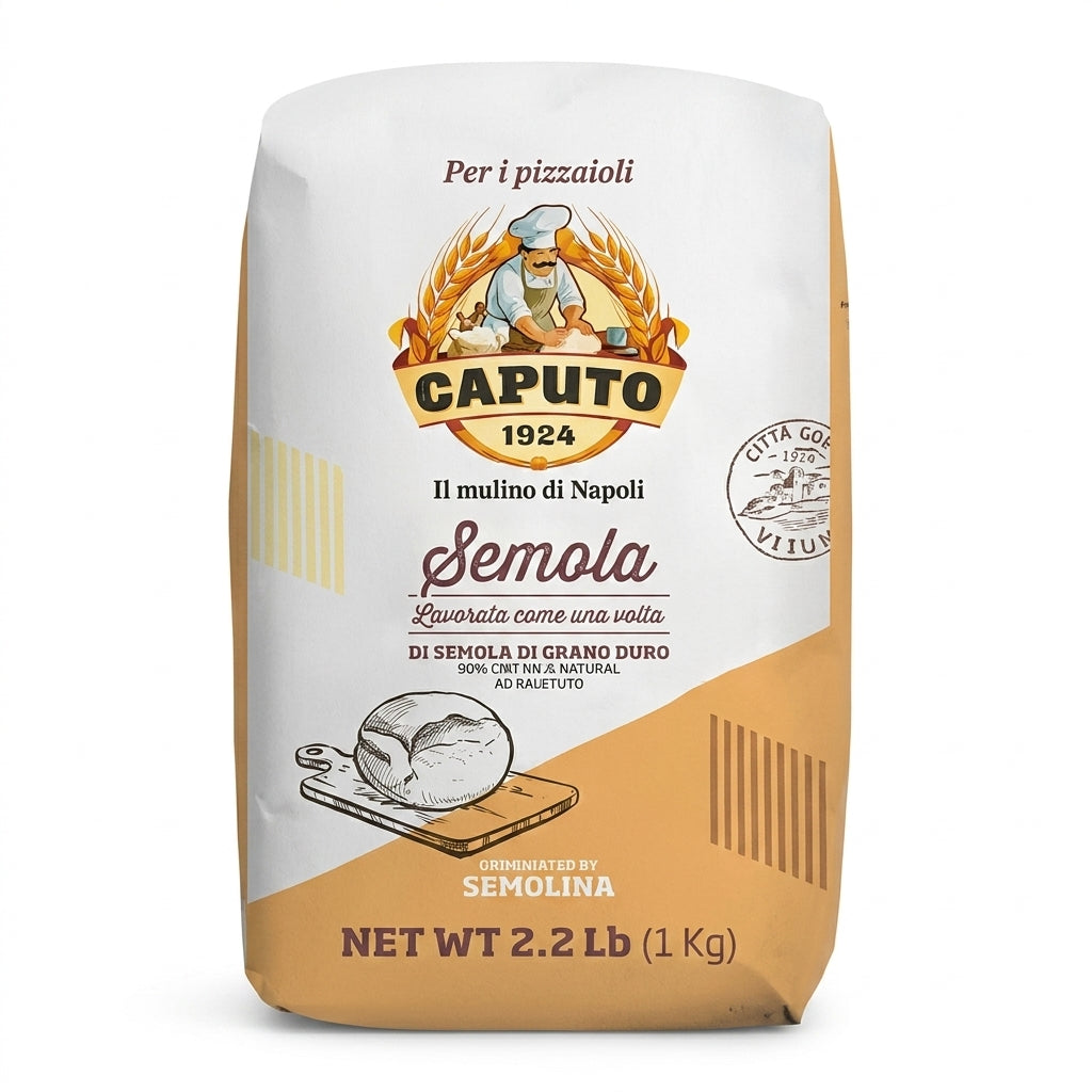 Antimo Caputo Semola Di Grano Duro Rimacinata  2.2lb