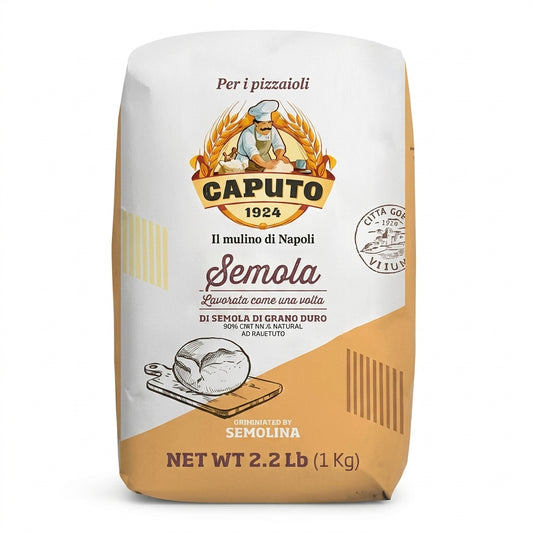 Antimo Caputo Semola Di Grano Duro Rimacinata  2.2lb