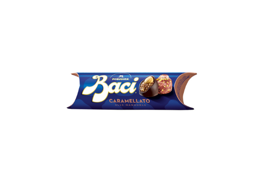 Baci Perugina Gold Caramel Limited Edition 3 Pieces Tube
