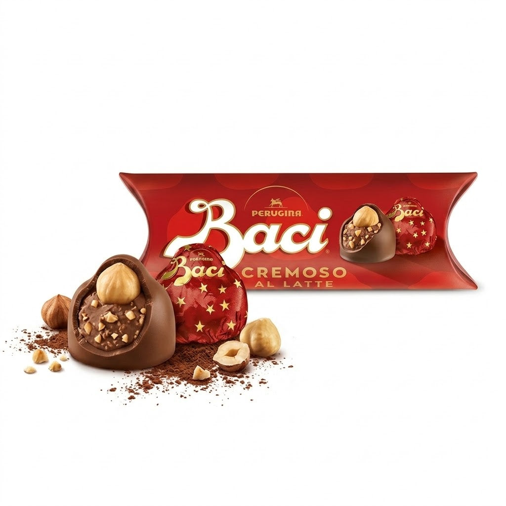 Baci Perugina Milk Chocolate Cremoso 37.5g Tube – Italy