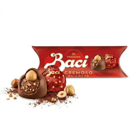Baci Perugina Milk Chocolate Cremoso 37.5g Tube – Italy