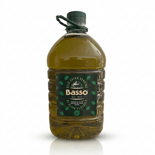 Basso Extra Virgin Olive Oil 5L Tin – Premium Italian Bulk Extra Virgin Olive Oil