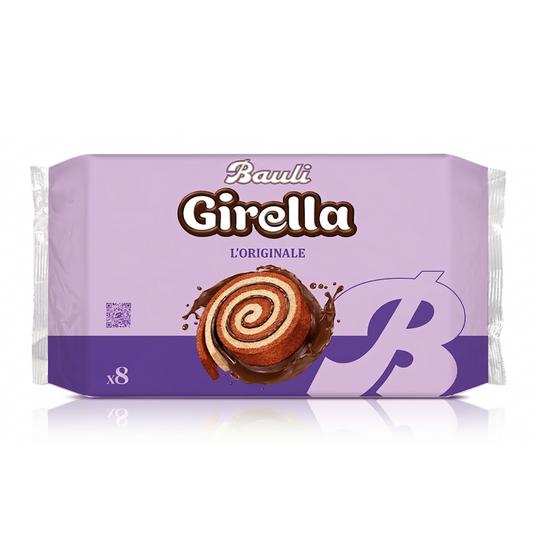 Bauli Girella  Italian Chocolate Pinwheels 280g (8 Pack)