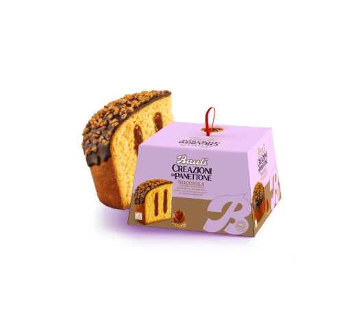 Bauli Panettone Nocciola Piemonte Hazelnuts 750g