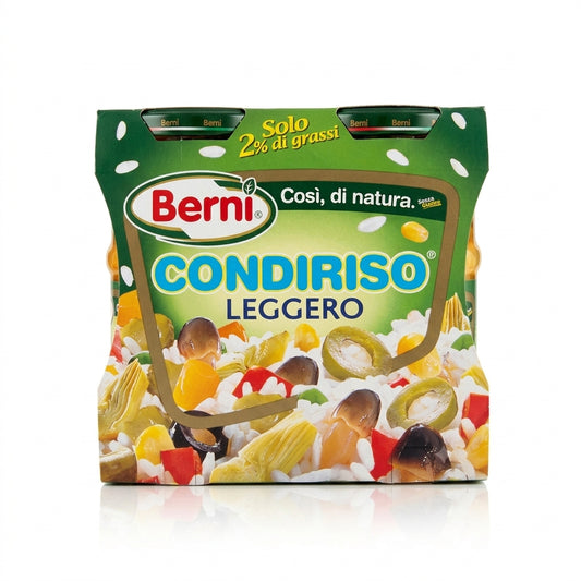 Berni Condiriso Leggero 300g x2 – Light Rice Salad Mix