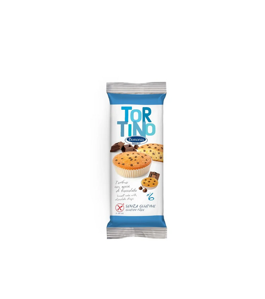 Bononia Gluten Free Tortino con Gocce di Cioccolato Cake 180g
