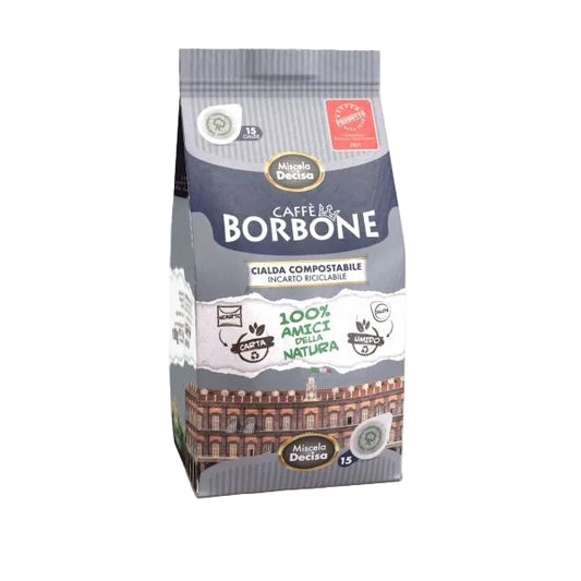 Borbone Black Blend Coffee (Miscela Decisa) 15 Pieces