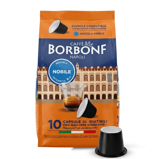 Caffè Borbone Miscela Nobile 10 Capsules – Nespresso® Original Line Compatible