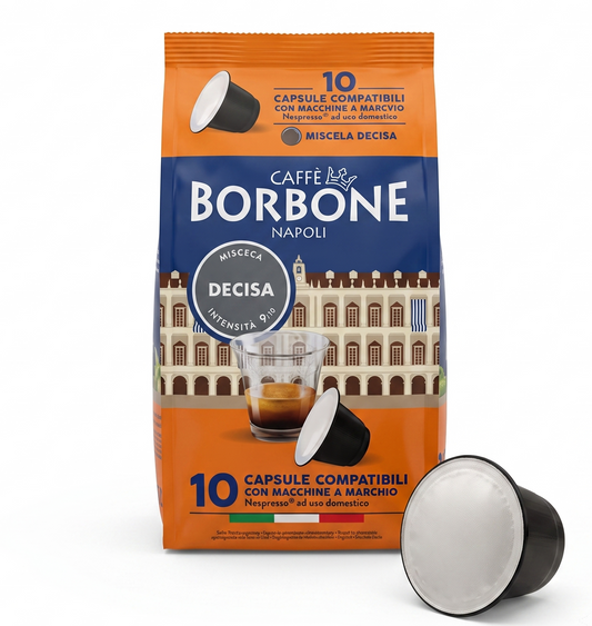 Caffè Borbone Miscela Nobile (Blue Blend) — 10 Nespresso® Compatible Capsules