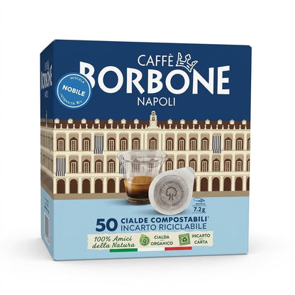 Caffè Borbone Miscela Nobile ESE Coffee Pods Box of 50