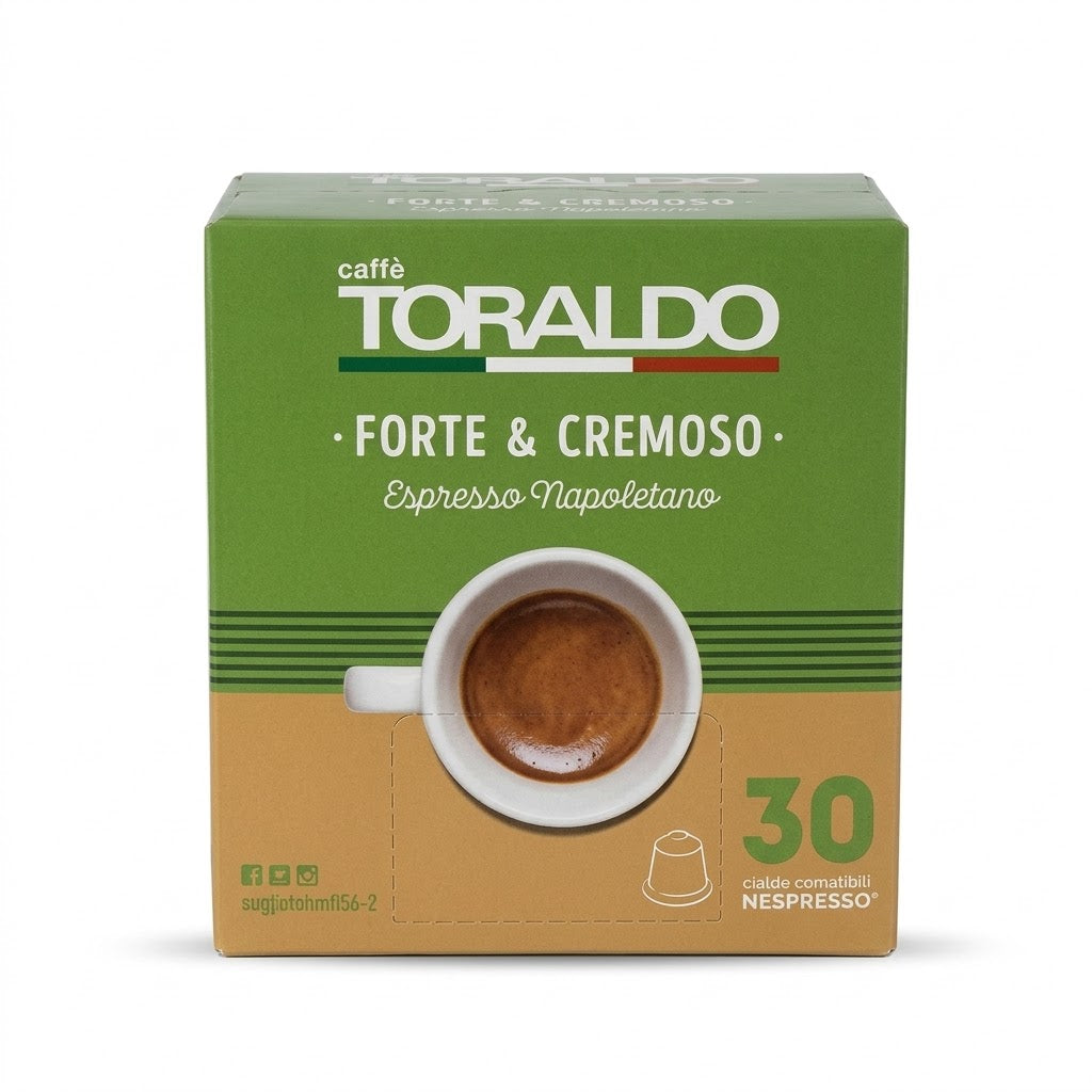 Caffè Toraldo Forte & Cremoso 30 Nespresso Capsules