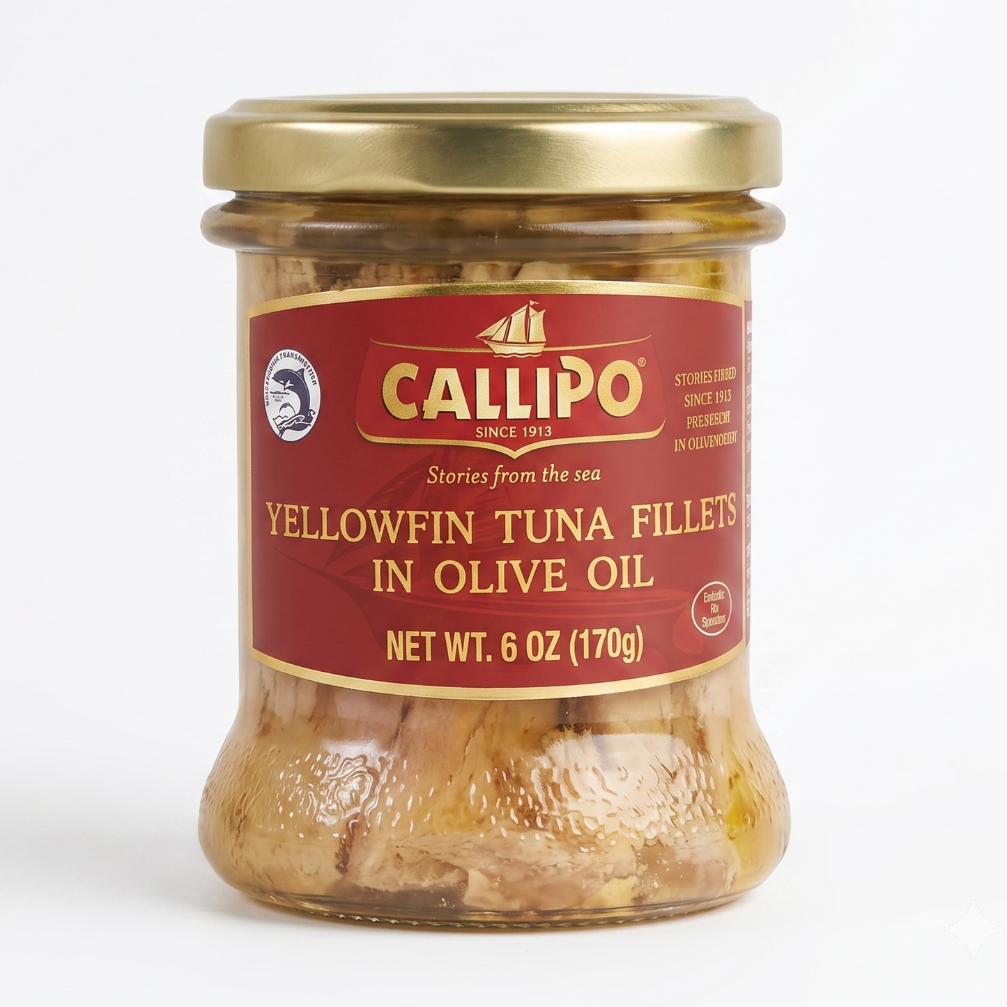 Callipo Yellowfin Tuna Fillets in Olive Oil 170g  