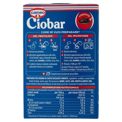 Cameo Ciobar Fondente Italian Dark Hot Chocolate
