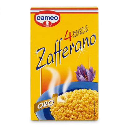 Cameo Zafferano Oro Pure Powdered Saffron (4 x 0.125g)