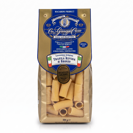 Cav. Giuseppe Cocco No. 61 Rigatoni Giganti Pasta 500g