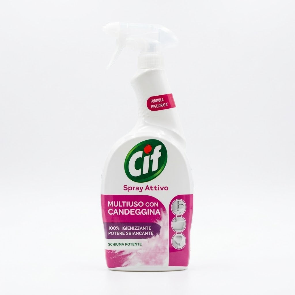 Cif Active Multi-Purpose Cleaner Spray with Bleach 650ml