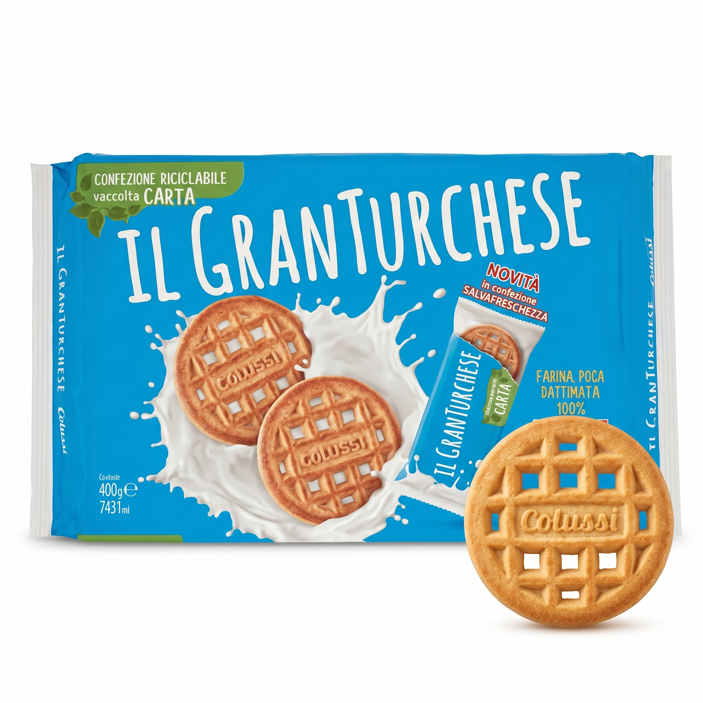 Colussi Il Gran Turchese Cookies 400g