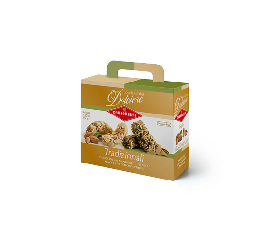 Condorelli Bauletto Pasticcini Traditional Assortiti Gift Box 250g