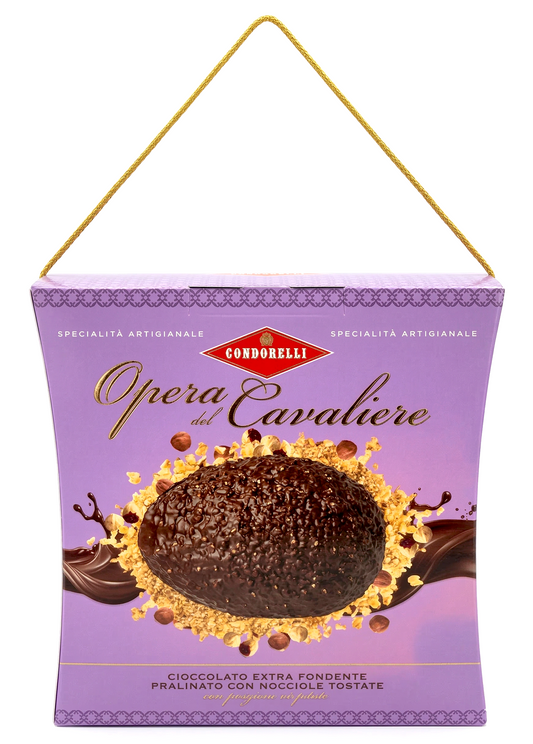 Condorelli Opera del Cavaliere Dark Chocolate Easter Egg 350g