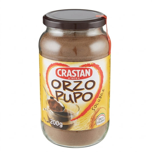 Crastan Orzo Pupo Instant Instant Coffee Italian Barley Coffee 200g