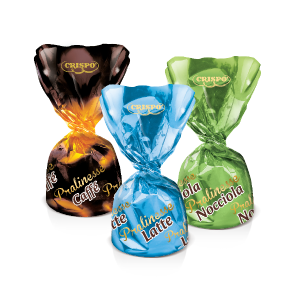 Crispo Pompei Assorted Milk Chocolates Pralines 250g