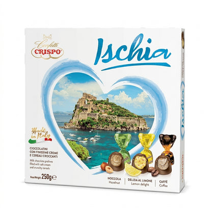 Crispo Ischia Assorted Milk Chocolates Pralines 250g