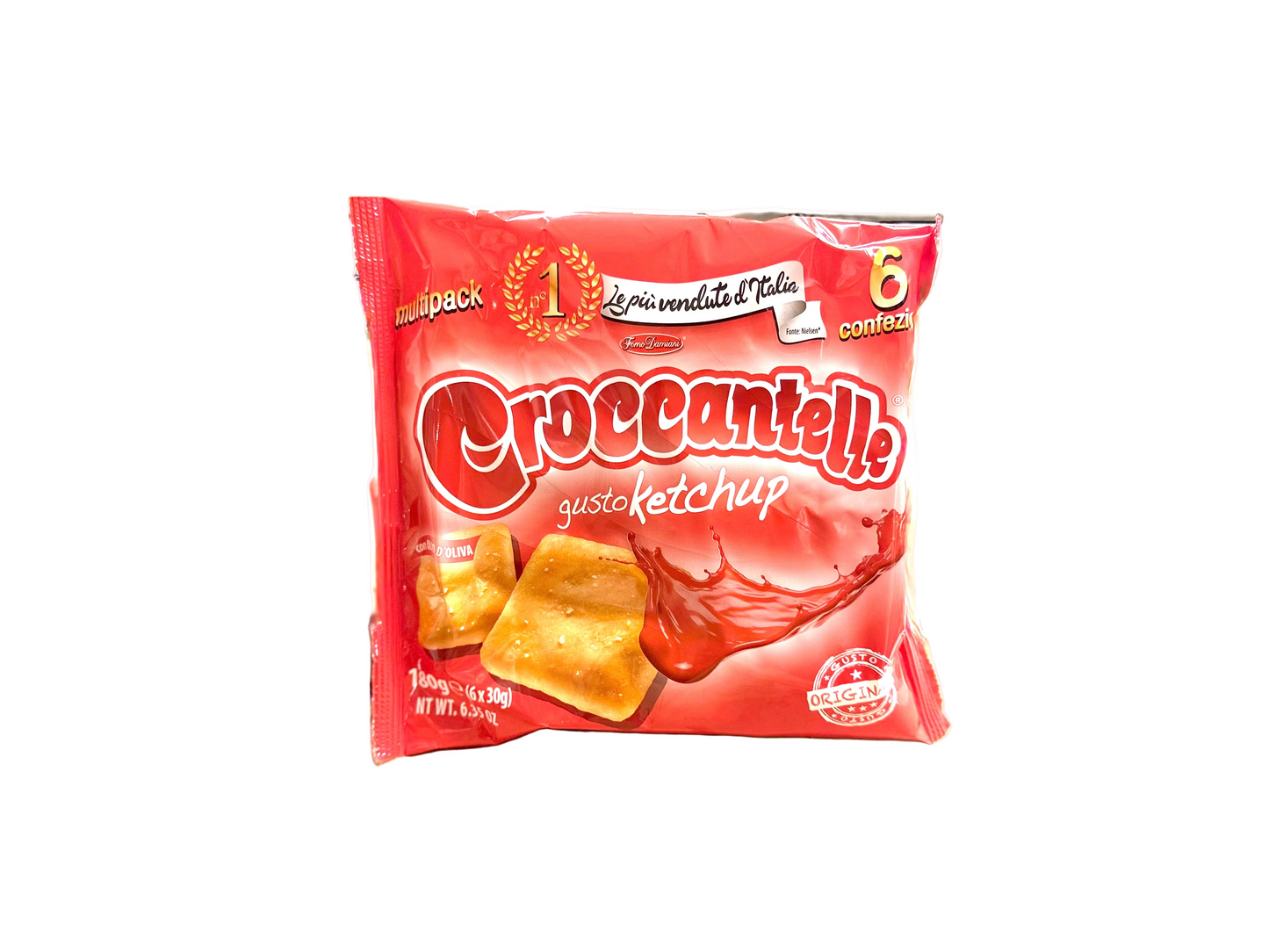 Croccantelle Gusto Ketchup Multipack Crackers 180g
