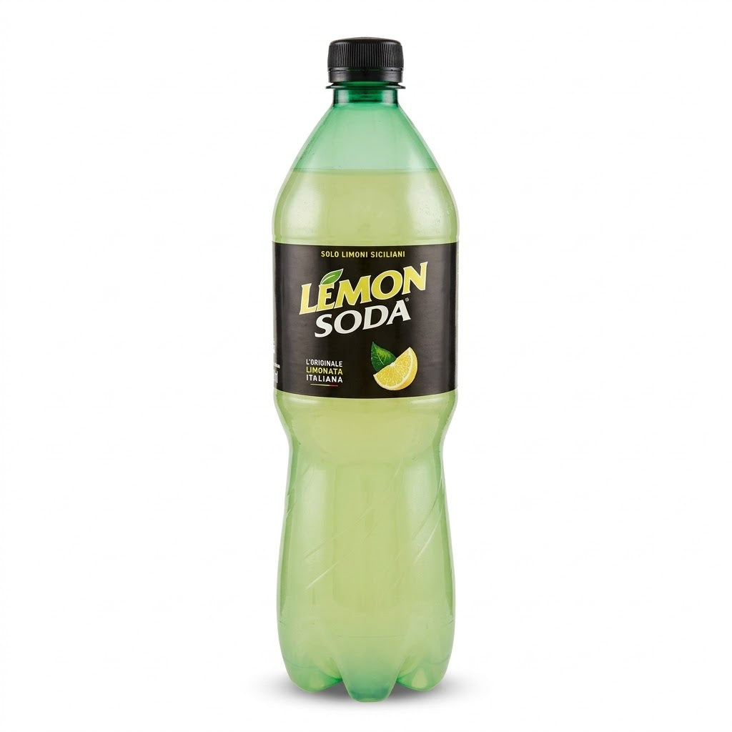 Crodo Lemon Soda Sparkling Italian Lemonade 1L