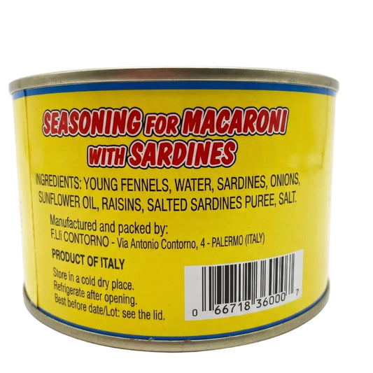 Cuoco Seasoning for Macaroni with Sardines 410g