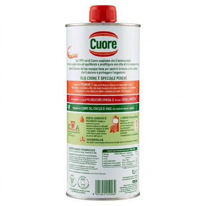 Cuore Heart-Healthy Cooking Oil 1L – Vitamin Enriched