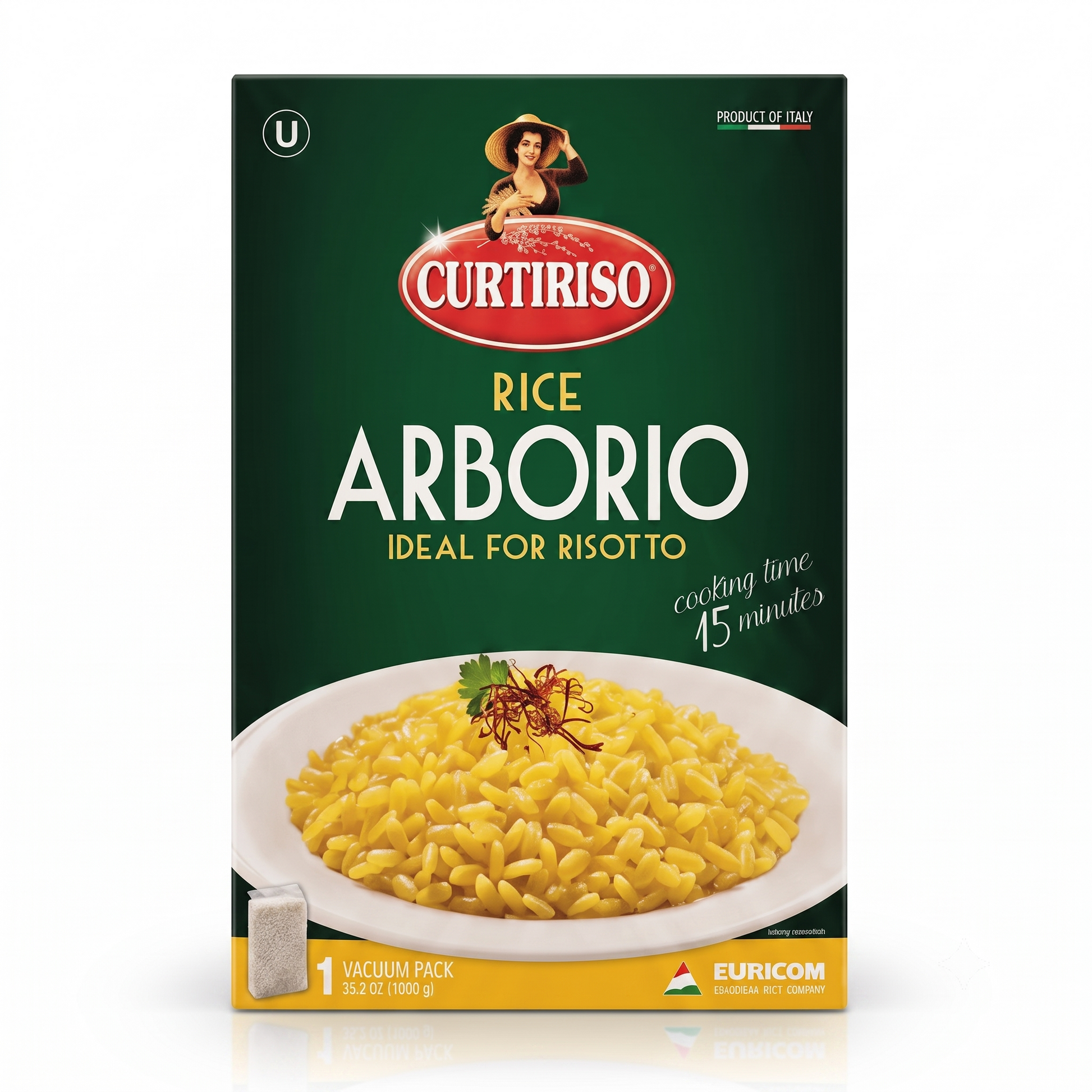 Curtiriso Arborio Premium Italian Risotto Rice 1kg