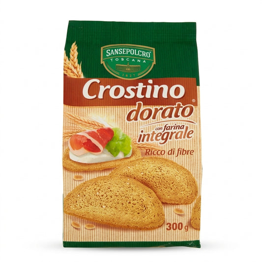 Delverde Crostini Dorato Whole Grain 300g
