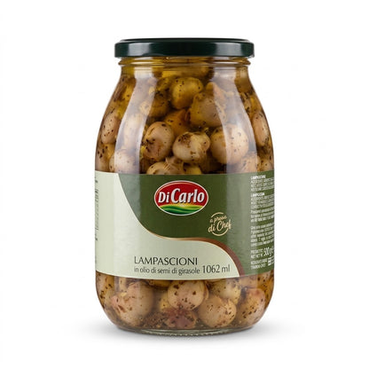 Di Carlo Lampascioni Wild Onions in Oil 1000g – Italian
