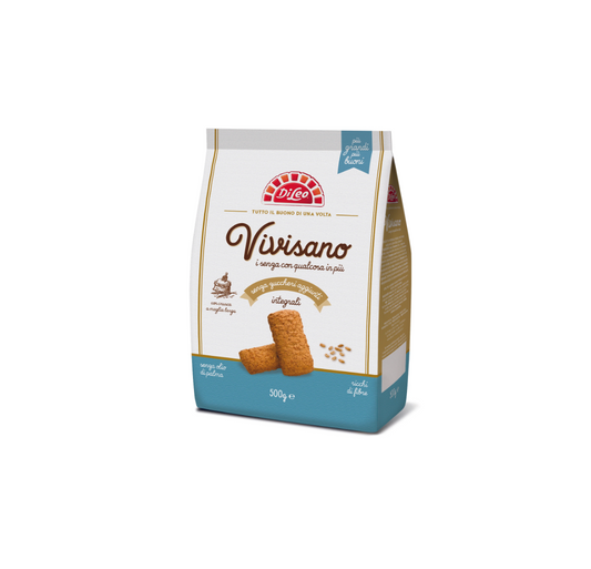Di Leo Vivisano Whole Wheat Cookies 500g