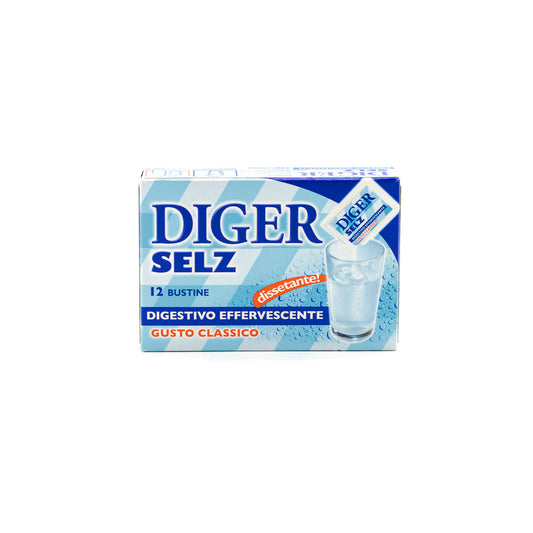 Diger Selz Effervescent Digestive Aid 12 Buste