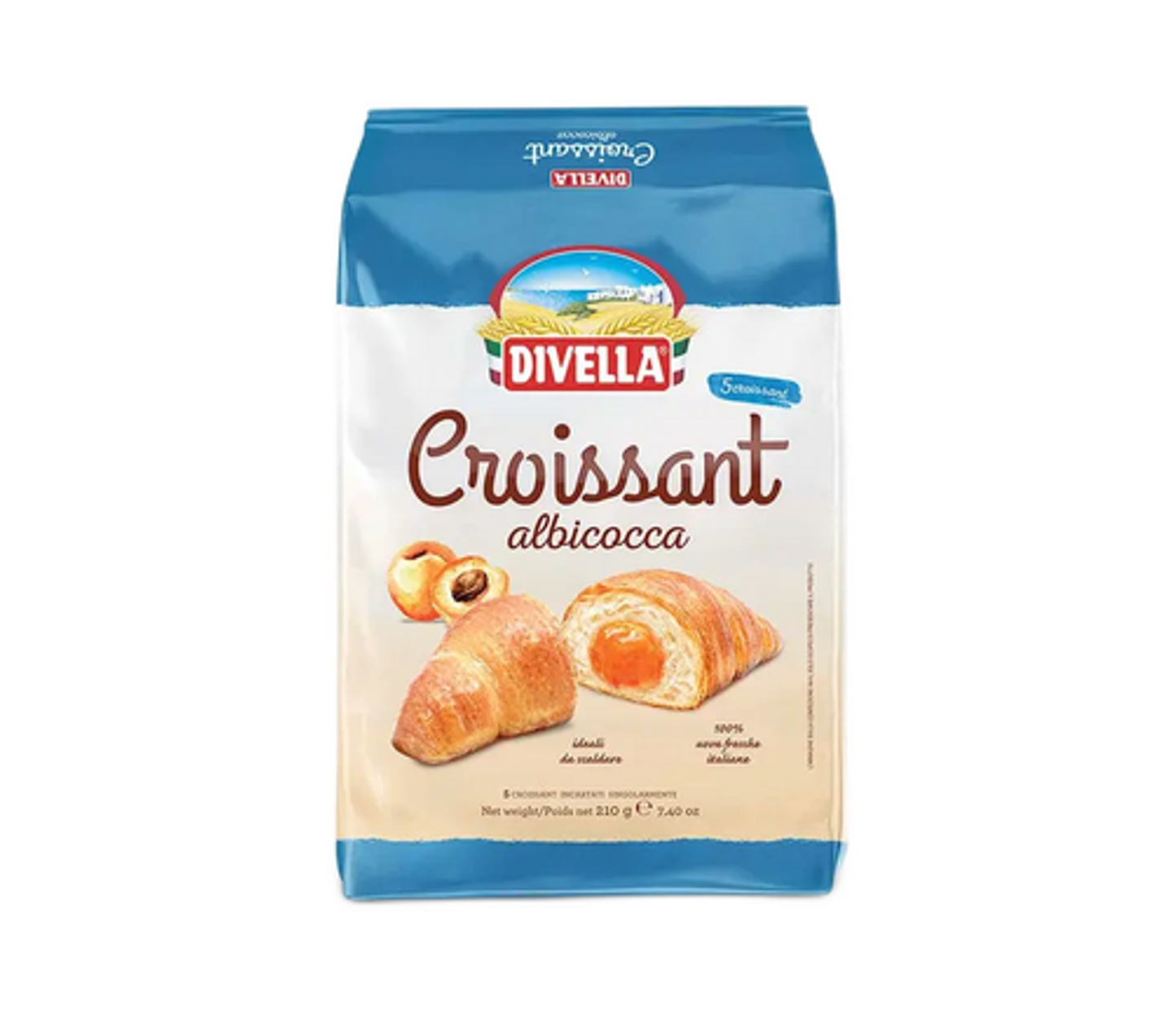 Divella Apricot Croissants 180g