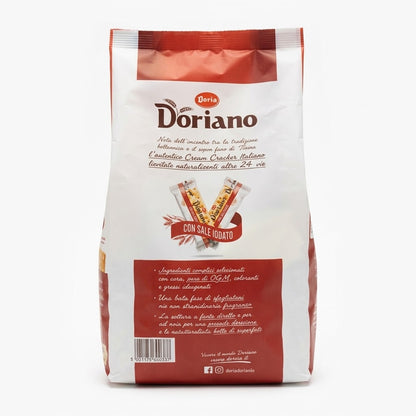 Doria Doriano Salted Cream Crackers 700g – Italian Import