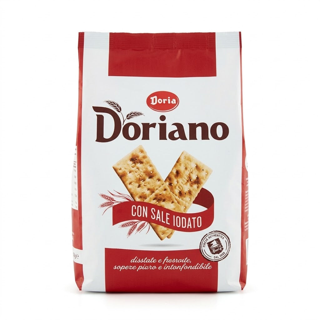 Doria Doriano Salted Cream Crackers 700g – Italian Import