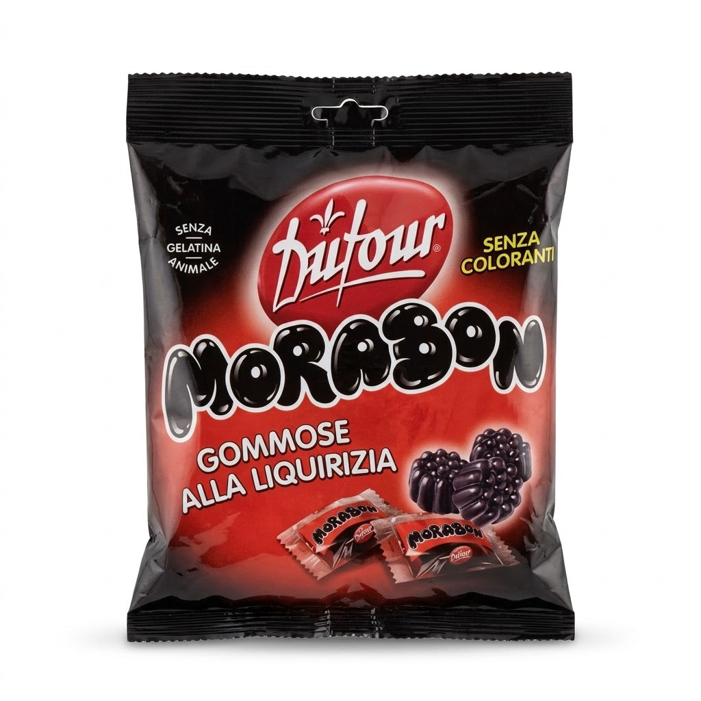 Dufour Morabon Soft Licorice Gummy Candies 150g