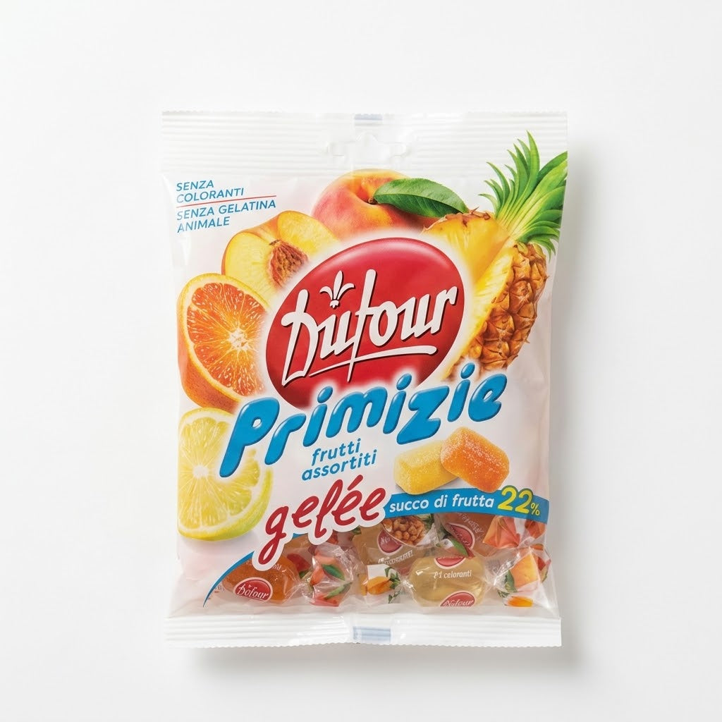 Dufour Primizie Assorted Fruit Jellies 150g – Italian