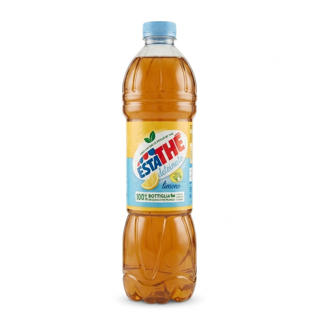 Estathe Deteinato Lemon Iced Tea 1.5L – Decaf Italian Drink