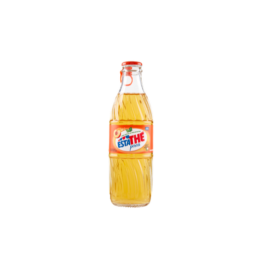 Estathe Peach Italian Iced Tea in Glass Bottle 250 ml