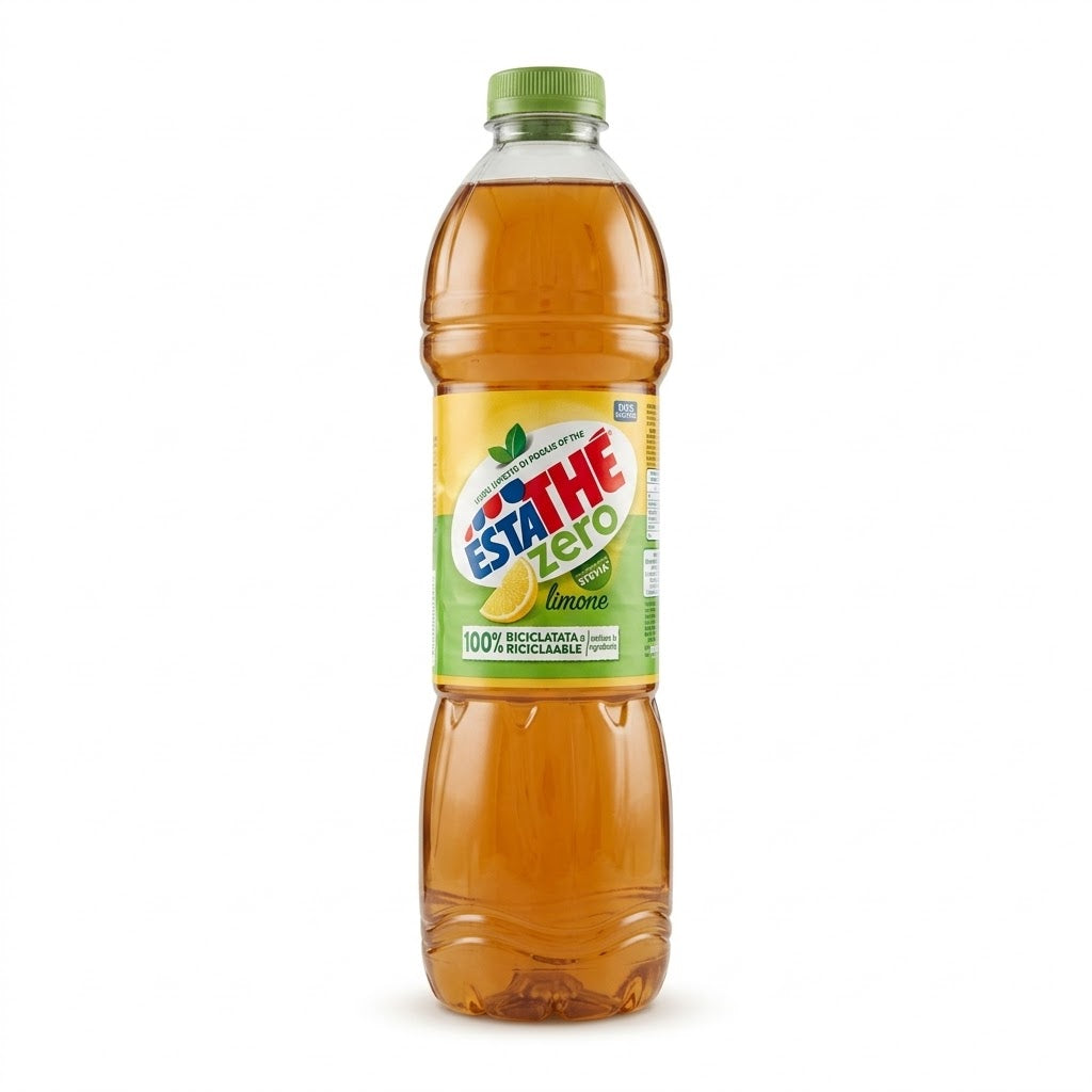 Estathe Zero Lemon Iced Tea Bottle – Zero Sugar Italian