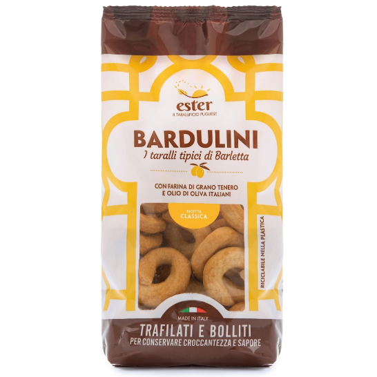 Ester Taralli Barlettani Classic Italian Snacks 250g 