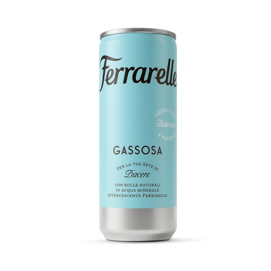 Ferrarelle Gassosa Licere 300ml – Italian Sparkling Lemon