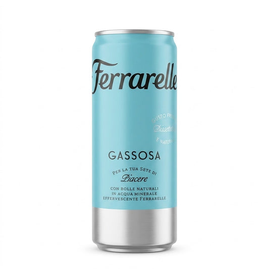 Ferrarelle Gassosa Licere 300ml – Italian Sparkling Lemon