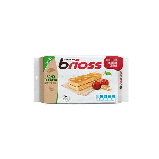 Ferrero Brioss Ciliegia e Cereali Cherry 280g 10 Pieces