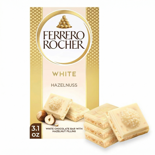 Ferrero Rocher White Hazelnut Bar 3.1 oz