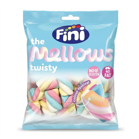 Fini The Mellows Twisty Marshmallows 80g – Gluten Free